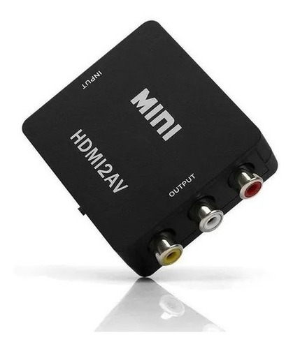 Adaptador Conversor Video Hdmi Digital A Av Rca Análogo
