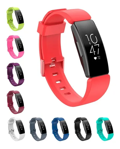 Combo De 4 Correas Deportivas Premium Para Fitbit Inspire Hr