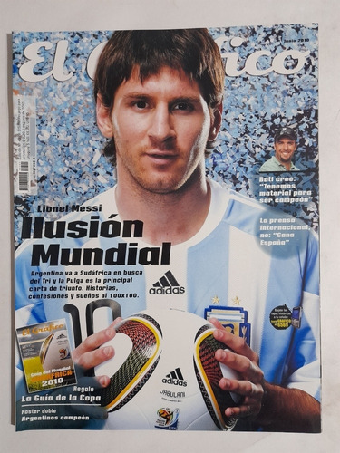 El Gráfico  4399 Messi Ilusión Mundial, Sin Guia ,sin Poster
