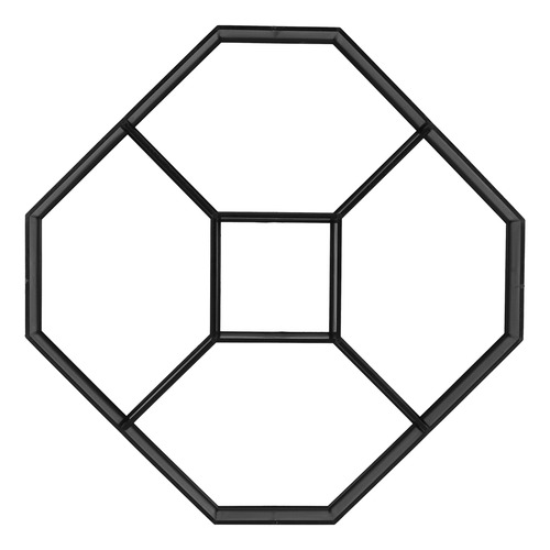 Molde De Pavimentación De Ladrillos De Cemento Hexagonal Par