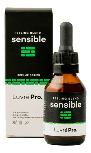 Peeling Blend Sensible Acidos Combinados 30 Ml Luvre