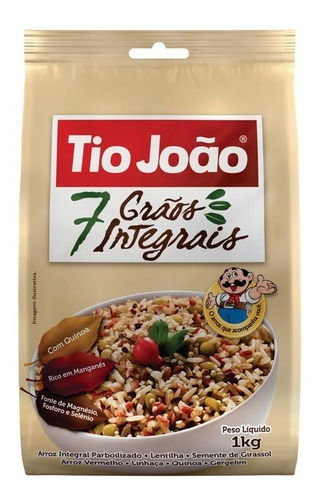 Tio João 7 Cereais Integrais Com Quinoa - 1kg