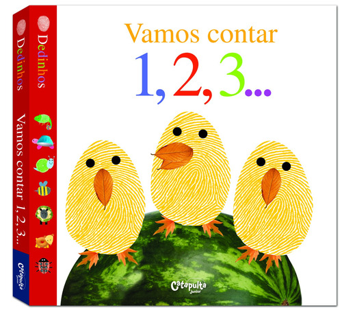 Vamos contar 1,2,3…, de Powell, Sarah. Editora Catapulta Editores Ltda, capa dura em português, 2015