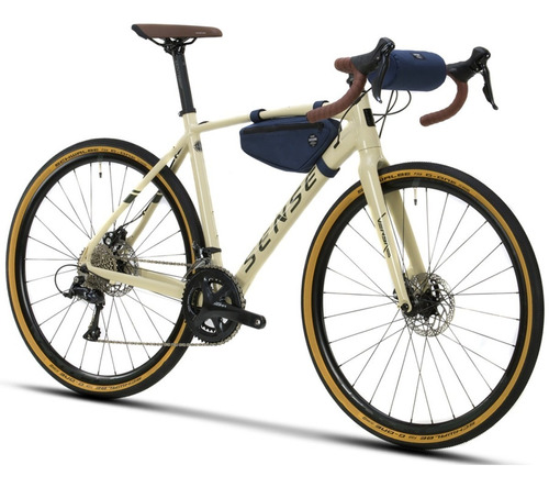 Bicicleta Gravel Sense Versa 2021/22 Creme Shimano Sora 2x9v