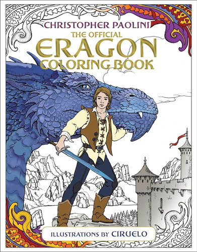 Libro Eragon Oficial Para Colorear-christopher Paolini