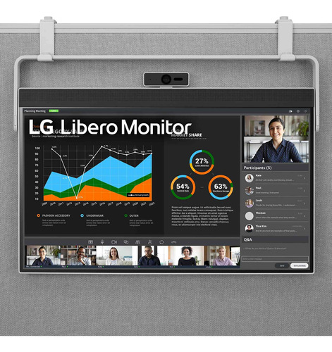 S Monitor Qhd Ips Hdr 10 Libero 27  Camara Full Desmontable