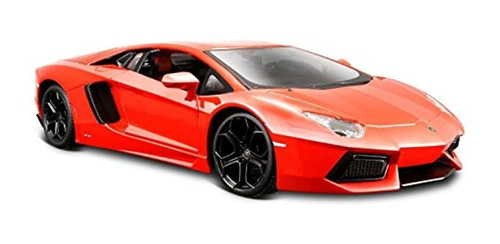 Carro De Juguete Lamborghini, Color Naranja