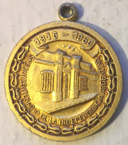 Medalla Sesquicentenario Independencia Argentina - 1966