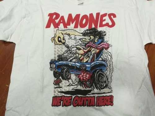 Ramones Were Outta Here! - Hardcore Punk / Rock - Polera- Cy