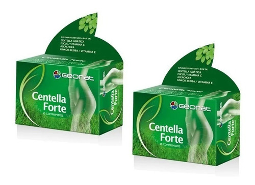 2 X Geonat Centella Forte (120 Compr Total) Provefarma Dw 