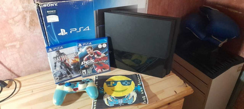 Ps4 De 500gb Fat + Lote De 14 Juegos. Lea La Descripcion 