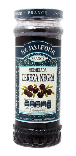 Mermelada De Cereza Negra St. Dalfour 284 Grs 2 Pack Ipg