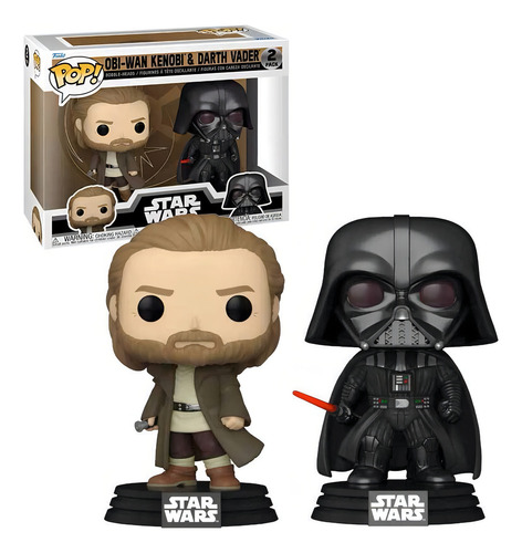 Pop! Funko Pack Obi-wan E Darth Vader #2 | Obi-wan Kenobi