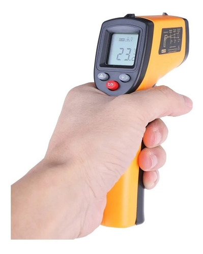 Termometro Laser Digital Industrial Temperatura -50 A 380°c