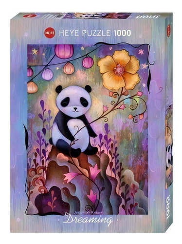 Rompecabezas Heye Puzzle Dreaming Panda Naps - 1000 Piezas