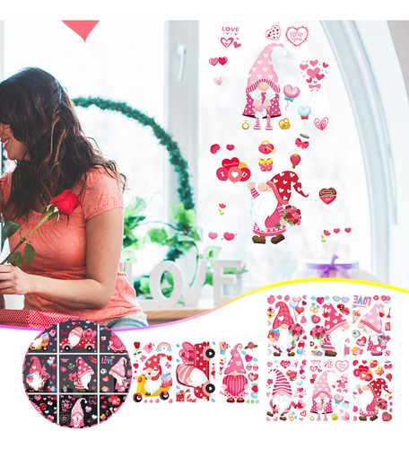 Hy Adhesivo N Window Para San Valentín, Día De San