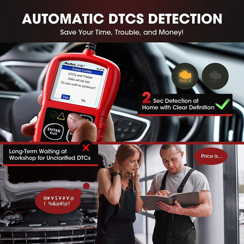 Escáner Automotriz - Autel Obd2 Autolink Al319