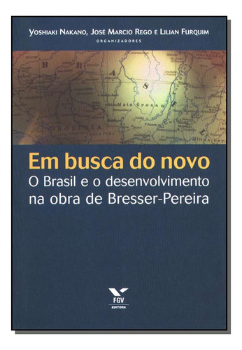 Em Busca Do Novo: Em Busca Do Novo - O Brasil E O Desenvolvimento Na Obra De Bresser-pereira, De Nakano, Yoshiaki / Rego, Jose Marcio. Série Economia Editora Fgv, Capa Mole Em Português, 20