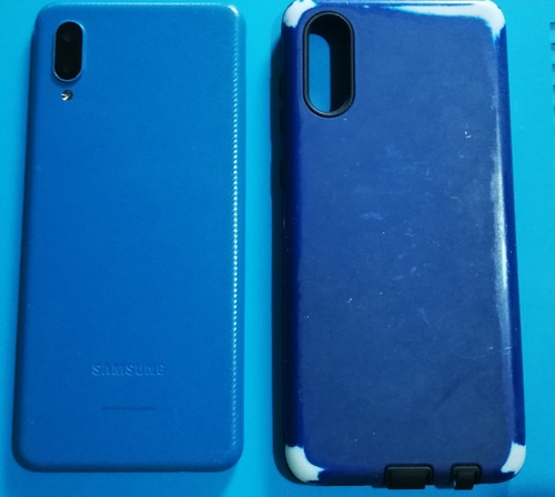 Tapa Trasera Usada 100% Original Samsung A02 + Funda Regalo