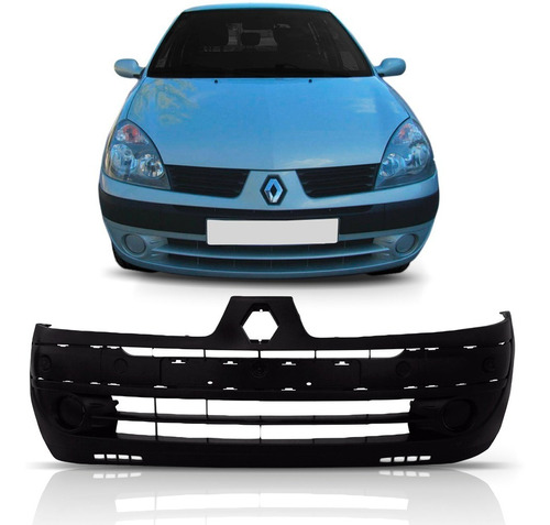 Parachoque Dianteiro Clio 2003 2004 2005 Sem Furo Renault