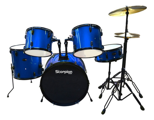 Bateria Amateur Scorpion Adulto *super Oferta*