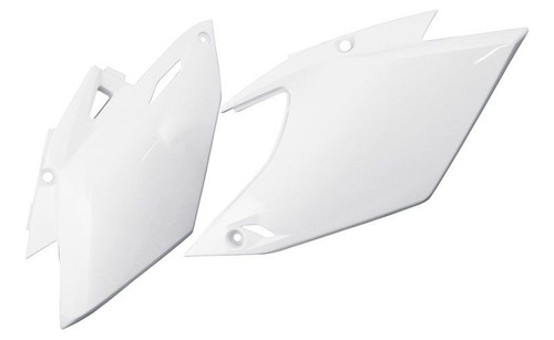 Number Plates Laterais Yamaha Wrf 450 12-15 Branco Racetech