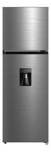 Refrigerador Midea Mdrt280windxw Top Mount Automatico 10 Pies Color Plateado Con dispensador