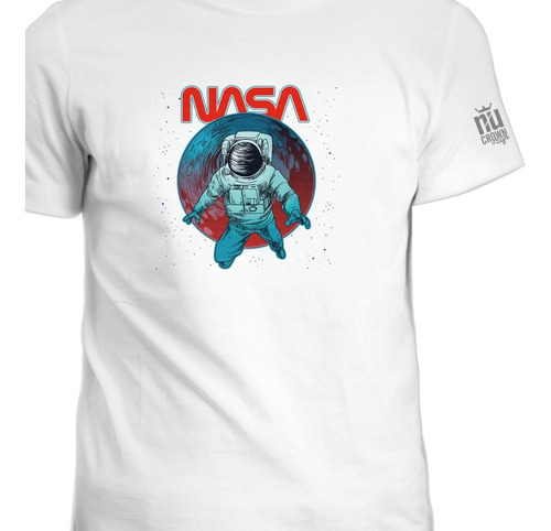 Camiseta Estampada La Nasa Espacio Astronauta Ink