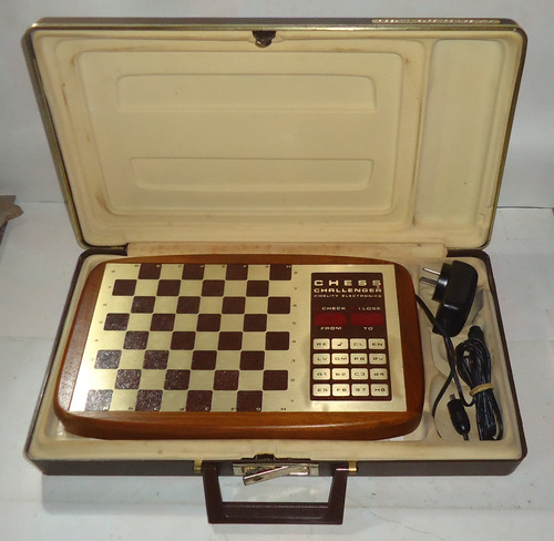 Ajedrez Electrónico Chess Challenger Completo Usa Made 1979 