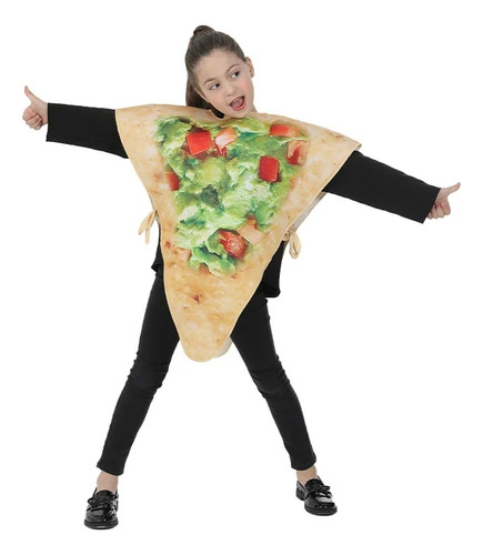 Disfraz Infantil De 2 Piezas De Pizza Barata Con Rebanadas D