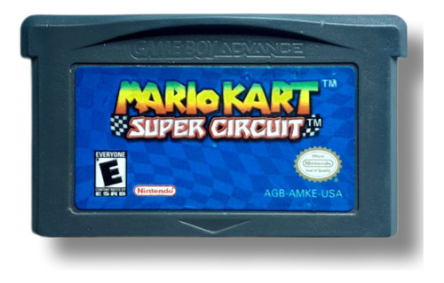 Mario Kart Super Circuit Gba Original - Wird Us