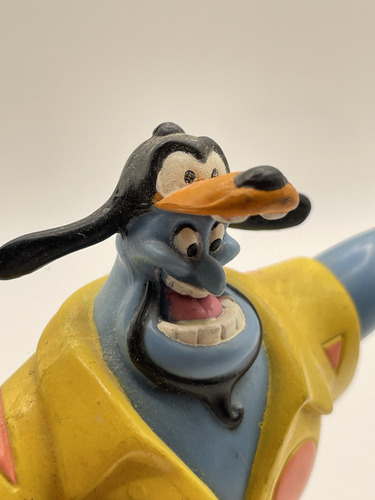 Genio De Aladin Con Gorra Goofy Figura 11cms Original Disney (Usado)