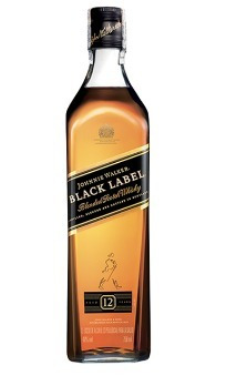 Whisky Sello Negro Johnnie Walker Black Label Original 750ml