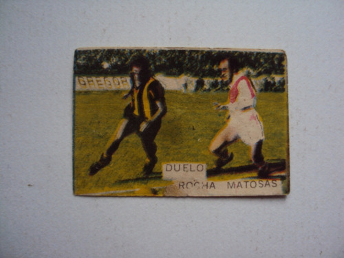 #f Figurita Londres 1966 Uruguay  River Duelo Matosas Rocha