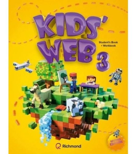Kids' Web 3 Student's Book + Workbook, de SELIGSON, PAUL. Editorial SANTILLANA, tapa blanda en inglés, 2022