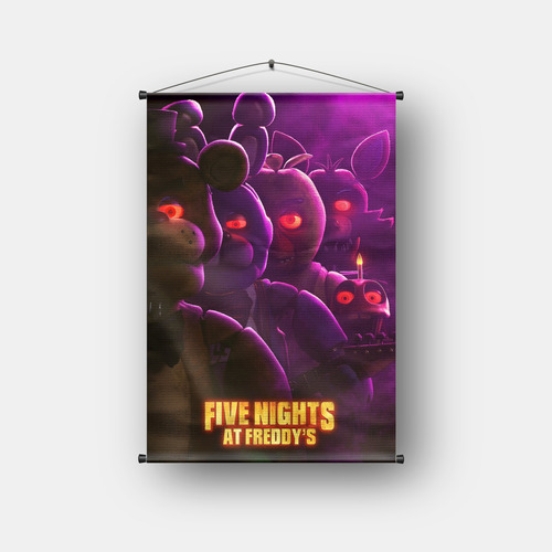 Pendón - Poster Five Nights At Freddy's 60 X 90 Cm 