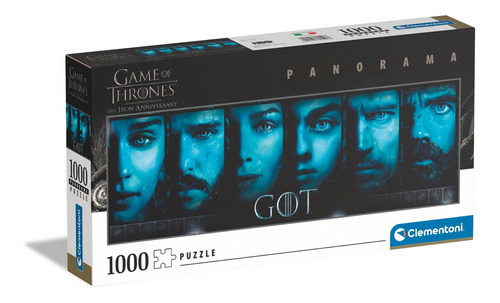 Rompecabezas Game Of Thrones Panorama 1000 Pz Clementoni Jon