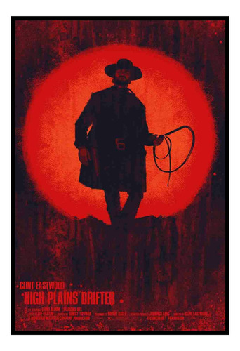 Cuadro Poster Premium 33x48cm High Plains Drifter