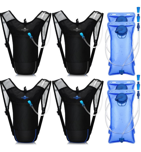 Mochilas De Hidratación Con Vejiga De 2 Litros Para Senderis