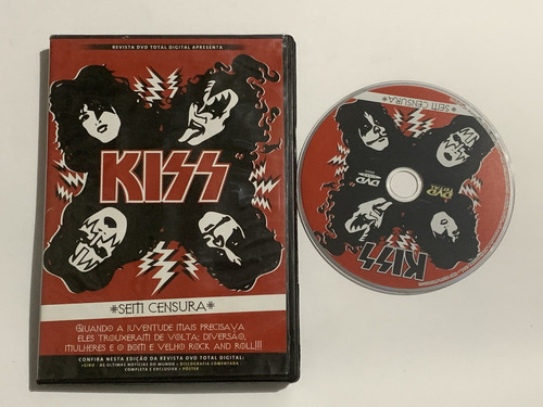 Dvd Kiss Sem Censura Documentario Rock N Roll Legends