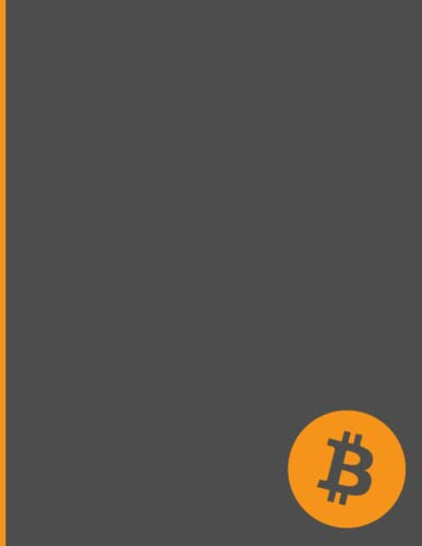 Cuaderno Bitcoin: A Cuadros Notebook Diario Con Libro Blanco