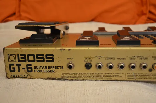Pedaleira Boss Gt-6 (ñ Line 6, Zoom, Kemper, Gt1, Digitech)