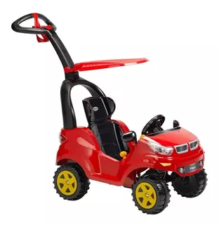 Montable Push Car Adventure Rojo Carrito Prinsel