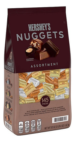 Hershey's Nuggets Mezcla De Chocolates 145 Pz