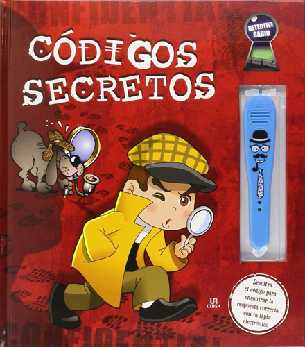 Libro Para Niños Códigos Secretos + Lápiz Electrónico