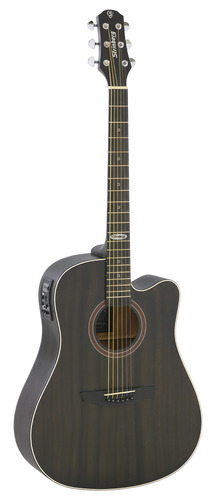 Violão eletroacústica Strinberg Black SD200C para destros tobacco satin louro indiano cremoso