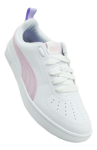 Tenis Puma Rickie Jr 384311 15 White/pearl Pink/vivi Violet