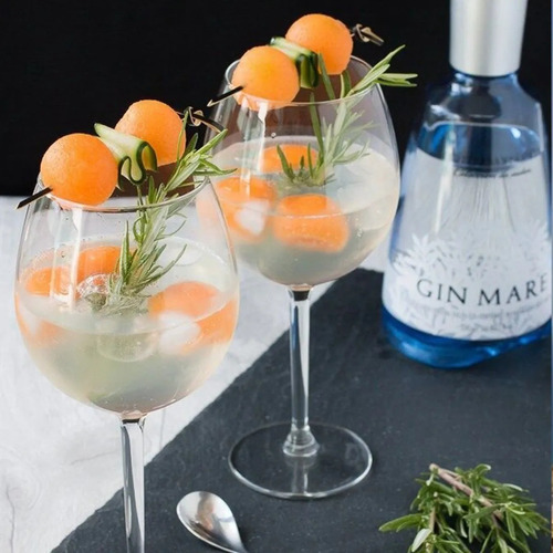Gin Hendricks + Gin Le Tribute + Gin Mare + Gin Mokey 47 X4