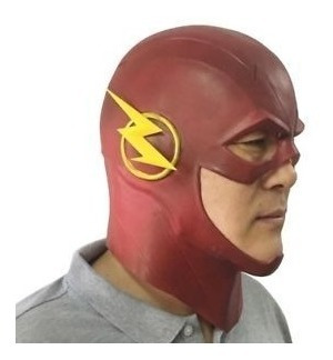 Imagen 2 de 3 de Máscara De Flash Disfraz Ref Mas-528 Héroes Liga Justicia