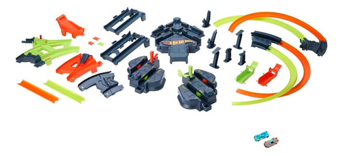 Hot Wheels Pista Gigante De Batidas Colossal + 2 Carrinhos
